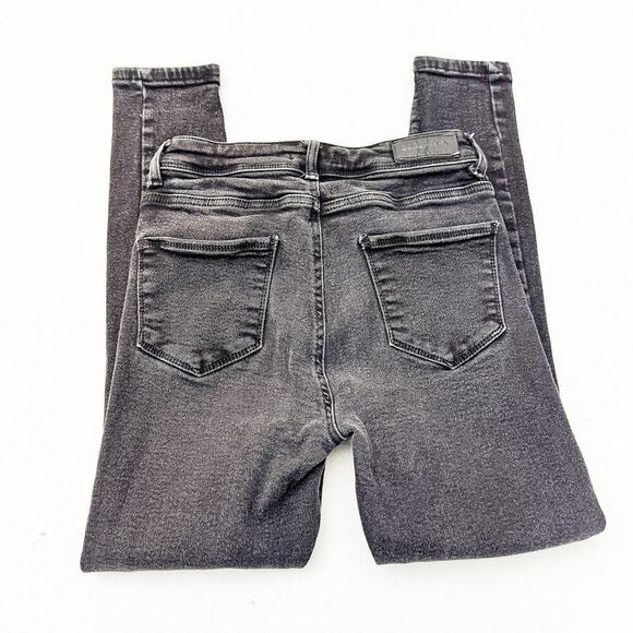 Dsquared2 High Waist Black Charcoal Denim Jeans Size Article 720 30 x 34 Italy - Picture 5 of 8